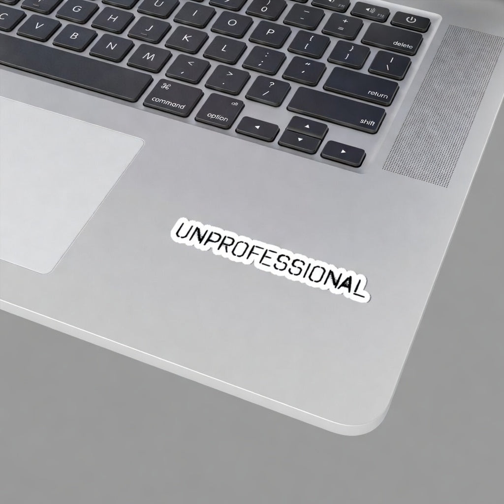 Unprofessional Spray Sticker